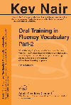 Oral training in fluency vocabulary (Part - II)